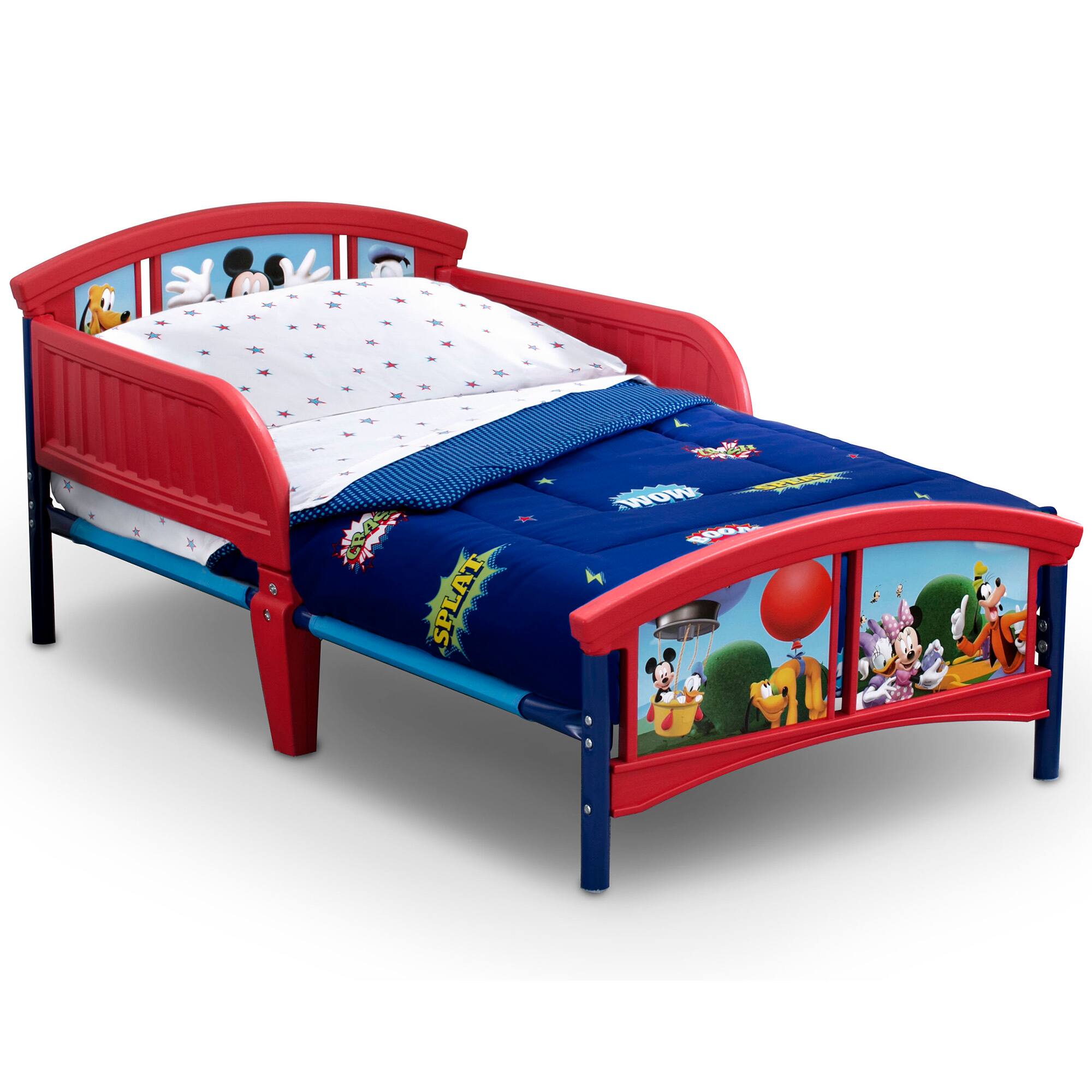Disney® Mickey Mouse Plastic Toddler Bed